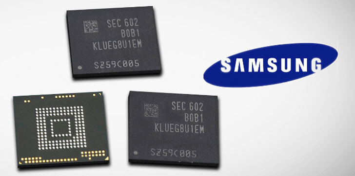 Samsung diseña el chip DRAM de 8GB más pequeño en la historia