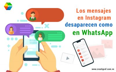 Los mensajes en Instagram desaparecen como en WhatsApp
