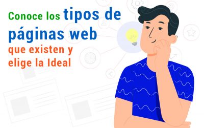 Conoce los tipos de páginas Web que existen y elige la ideal  para tu negocio online 