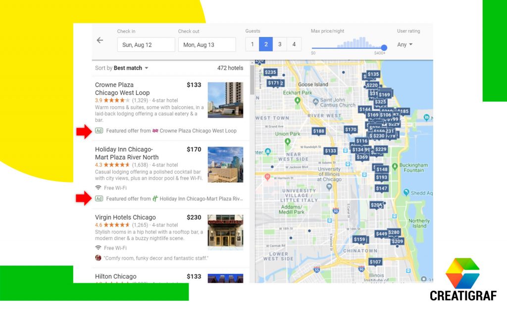 Google hotel ADS