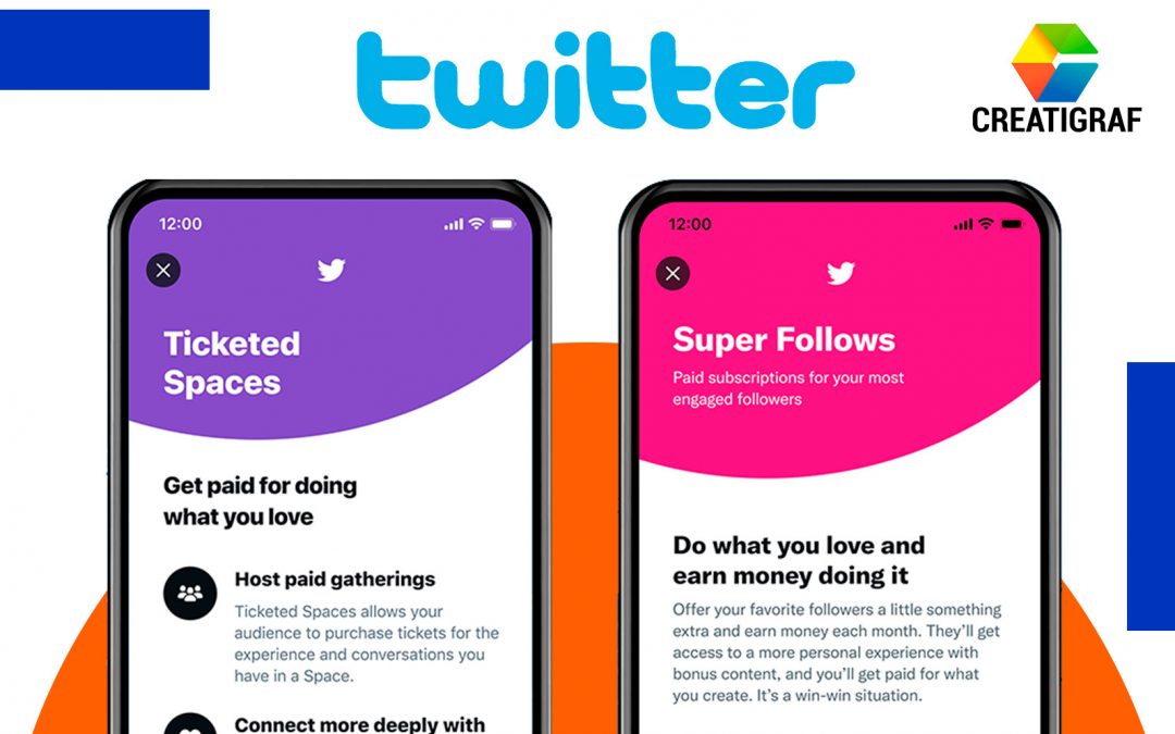 Twitter prueba ‘Super Follow’ y Espacios de pago
