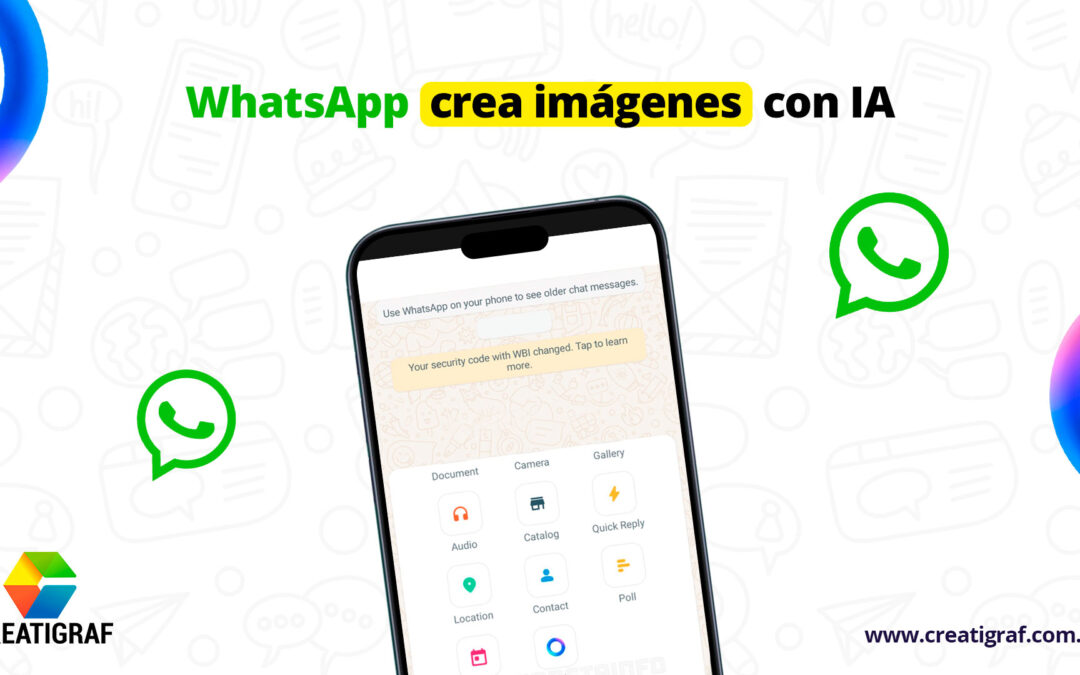 WhatsApp crea imágenes únicas con IA sin salir de la app