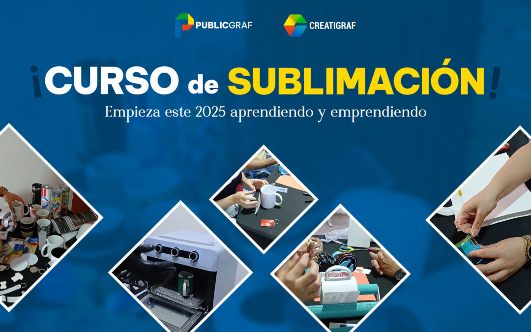 ¡Empieza tu propio negocio! Aprende a crear productos personalizados en nuestro curso de sublimación